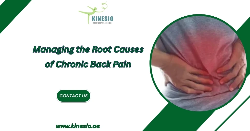 Chronic back pain often stems from poor posture, muscle strain, spinal issues, sedentary lifestyle, or improper lifting techniques.