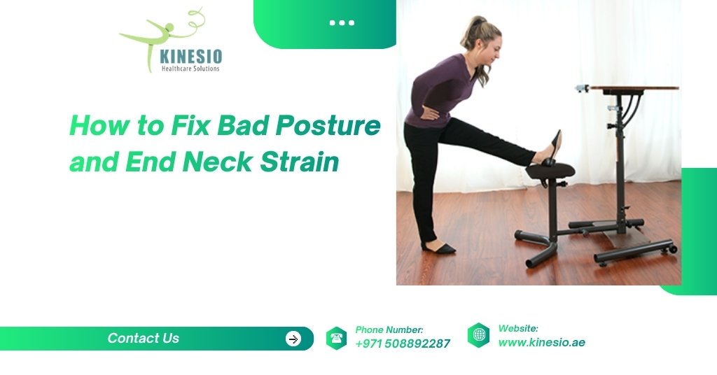 Improve bad posture with simple stretches, core strengthening, ergonomic adjustments, and daily habits that support a healthy spine alignment.
