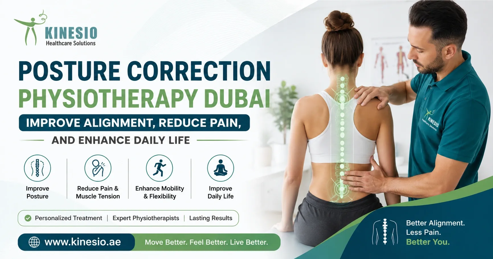 Discover top posture correction physiotherapy in Dubai 2026 to improve alignment, reduce pain, restore movement, and enhance daily life. Book your visit!