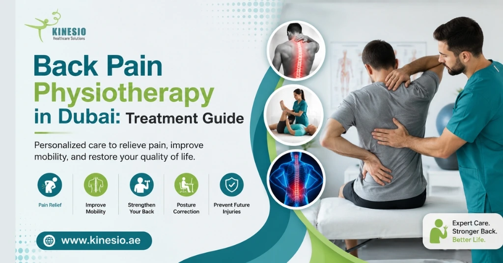 Back Pain Physiotherapy in Dubai helps reduce pain, improve mobility, strengthen muscles, and support long-term recovery with personalized treatment plans.