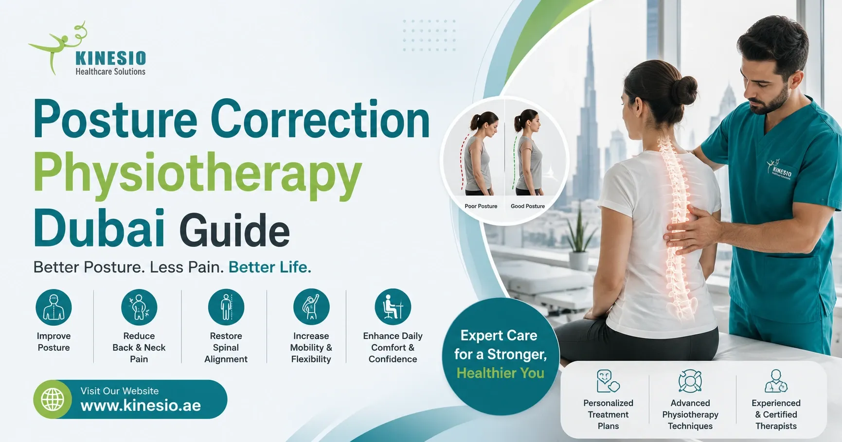 Improve posture, reduce pain, and prevent injuries with expert Posture Correction Physiotherapy Dubai. Personalized care for lasting results.