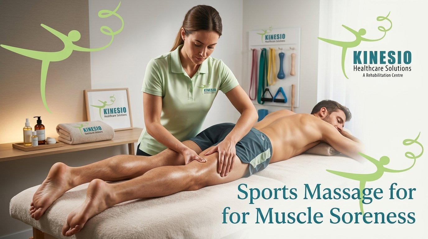 Sports massage for muscle soreness and recovery in Dubai
