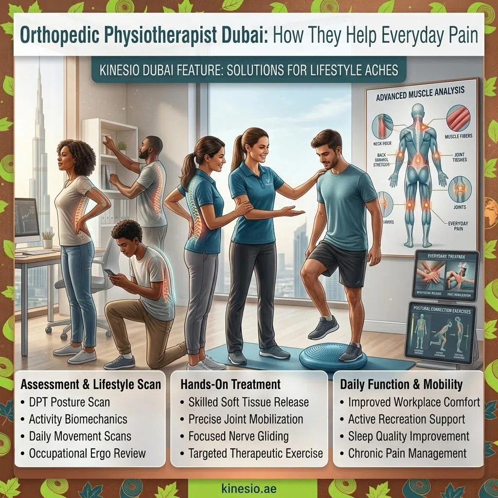 Orthopedic Physiotherapist Dubai: How They Help Everyday Pain